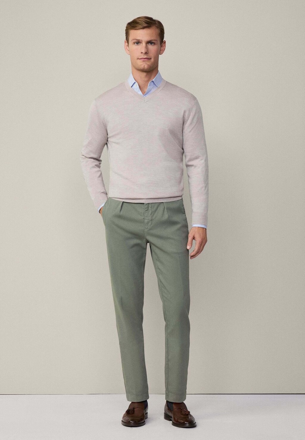 

Джемпер Hackett London, цвет Stone