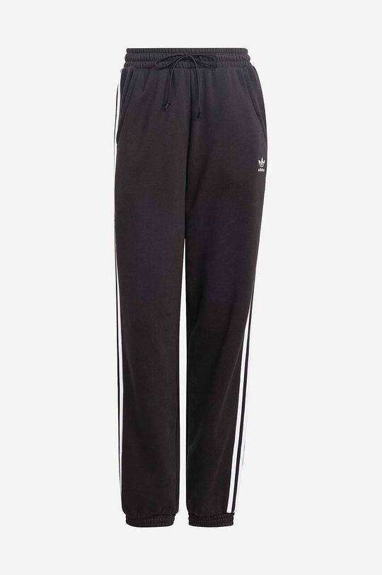 Хлопковые спортивные штаны adidas Originals, черный — фото 3