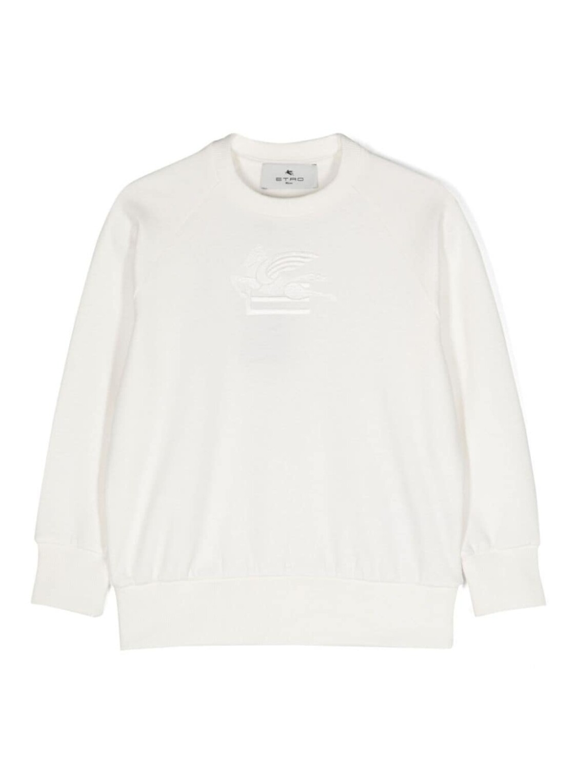 

ETRO KIDS толстовка из джерси с вышивкой Pegaso, серый