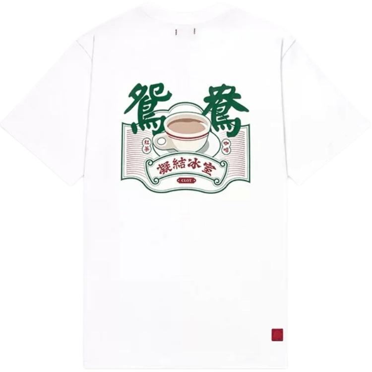 

CLOT Футболка Unisex White из ограниченной серии Congealed Ice Room Shanghai