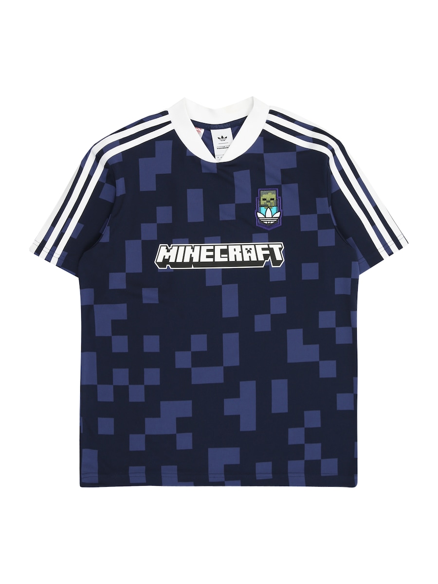 

Рубашка ADIDAS ORIGINALS X Minecraft Jersey, синий/темно-синий