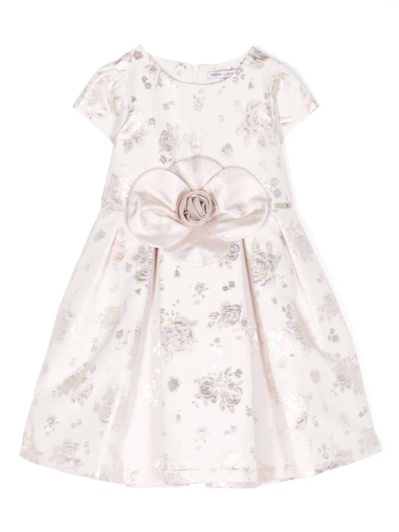 

MAMA LUMA KIDS платье с цветочным узором, розовый