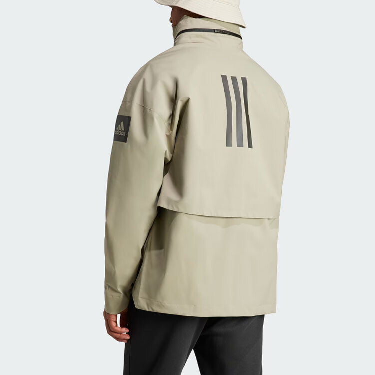Куртка MYSHELTER мужская серебристо-серая Adidas, серый — фото 3