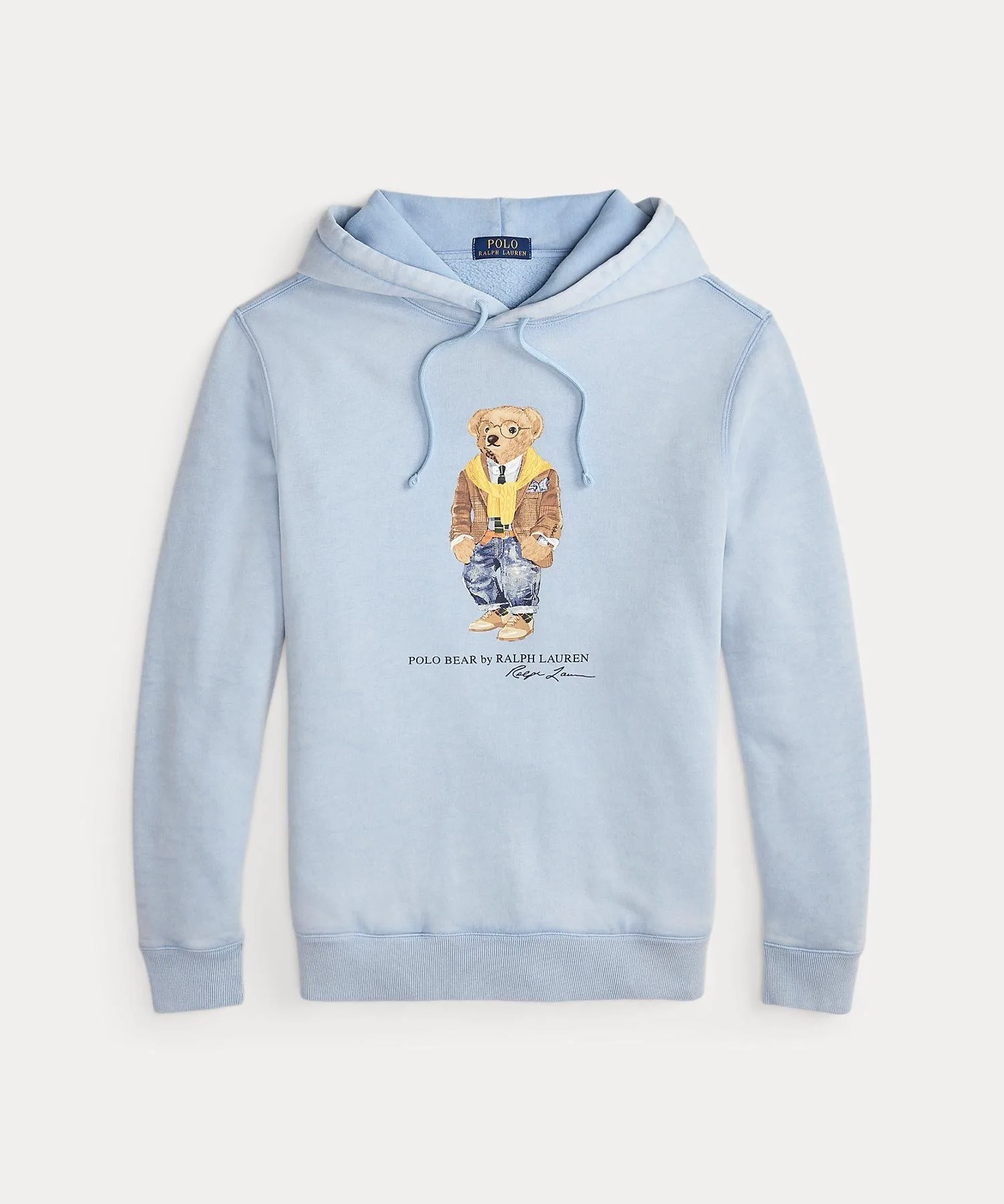 Толстовка Polo Bear из окрашенного в готовом виде флиса Polo Ralph Lauren, 400 Blue — фото 2