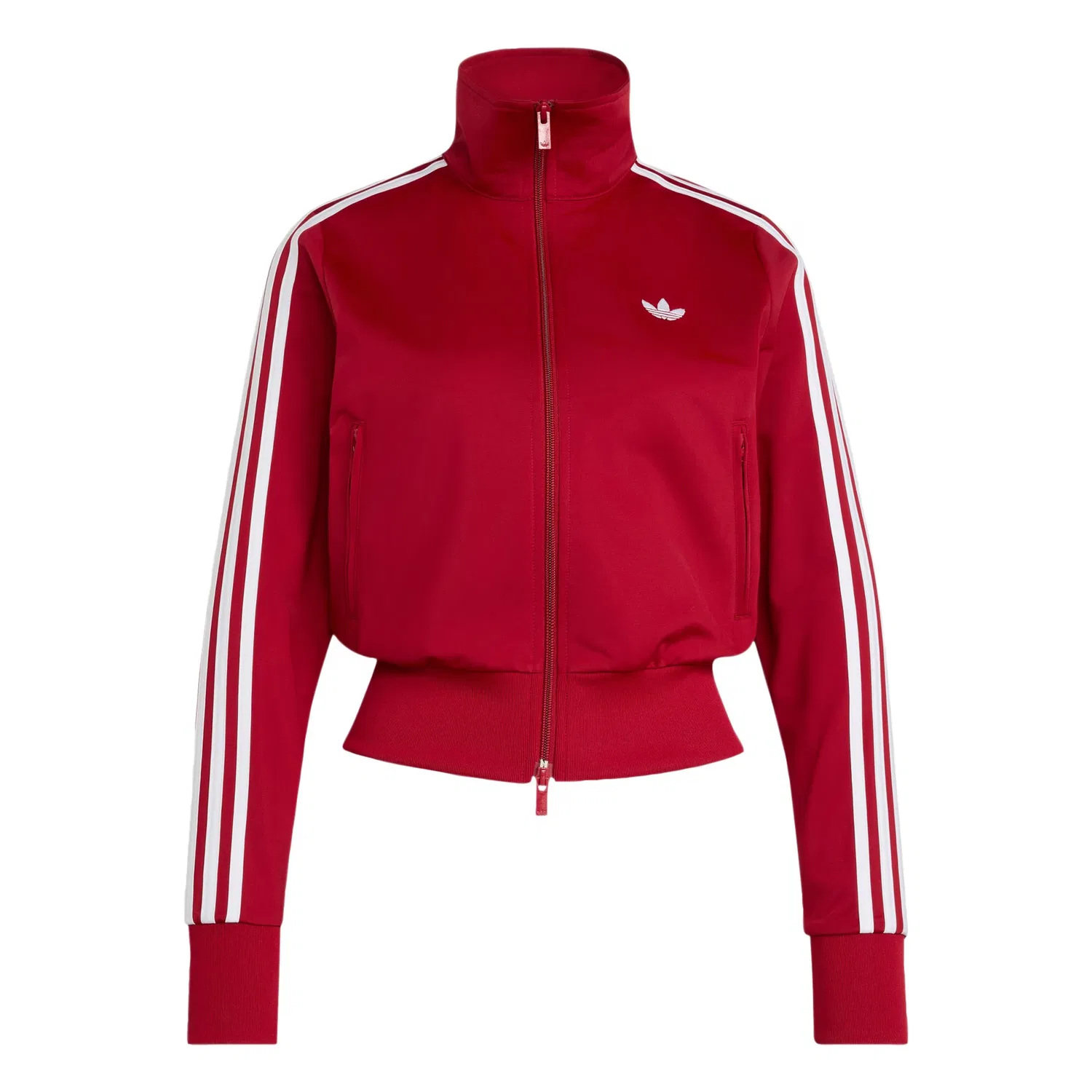 Худи на молнии Adidas Originals Firebird Classic в ярко-красном цвете
