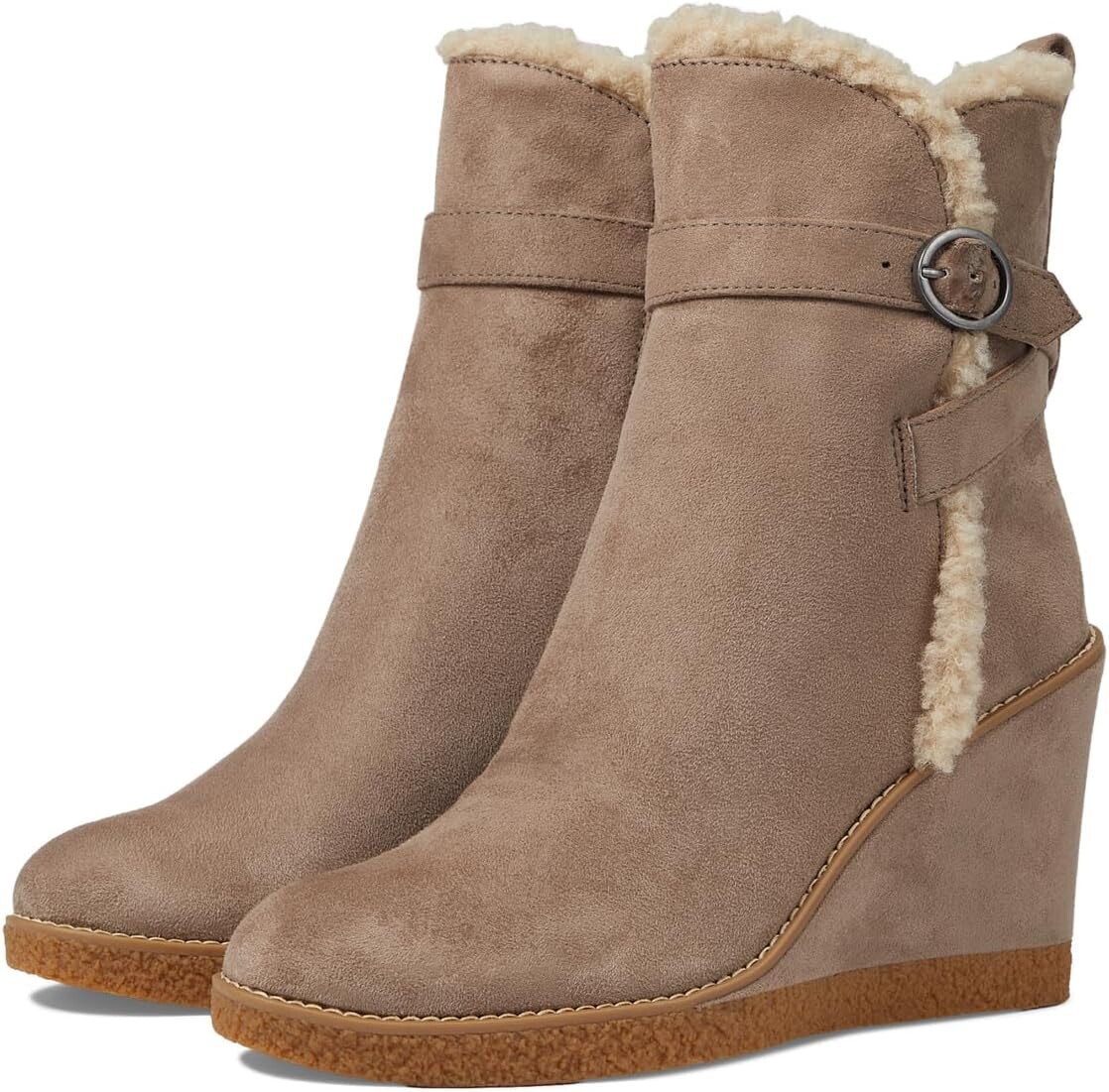 

Ботильоны Ina-Shrl Wedge ZODIAC, цвет Taupe Microfiber