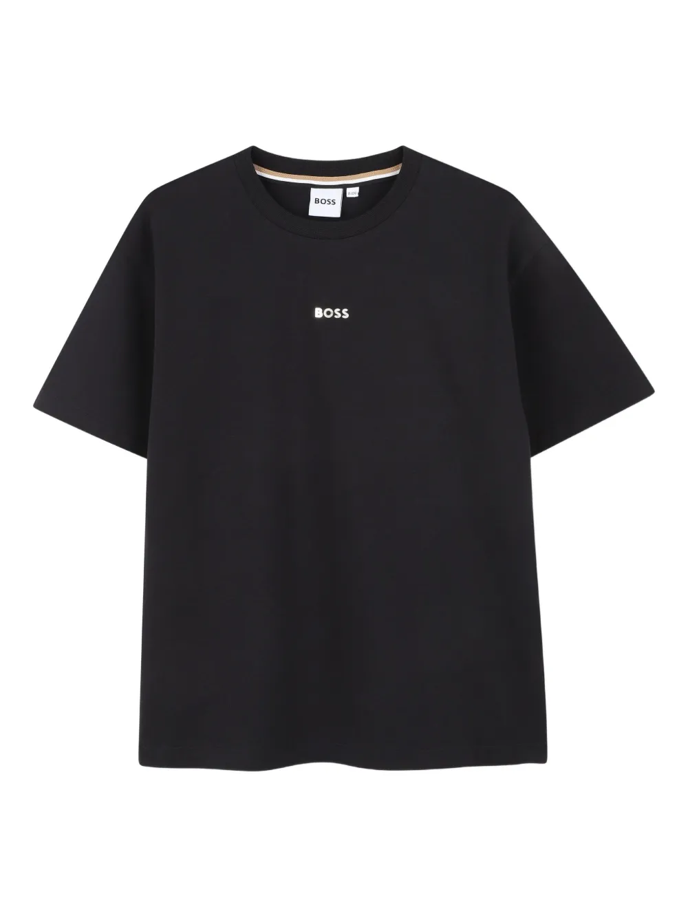 

Футболка с логотипом BOSS Kidswear, черный