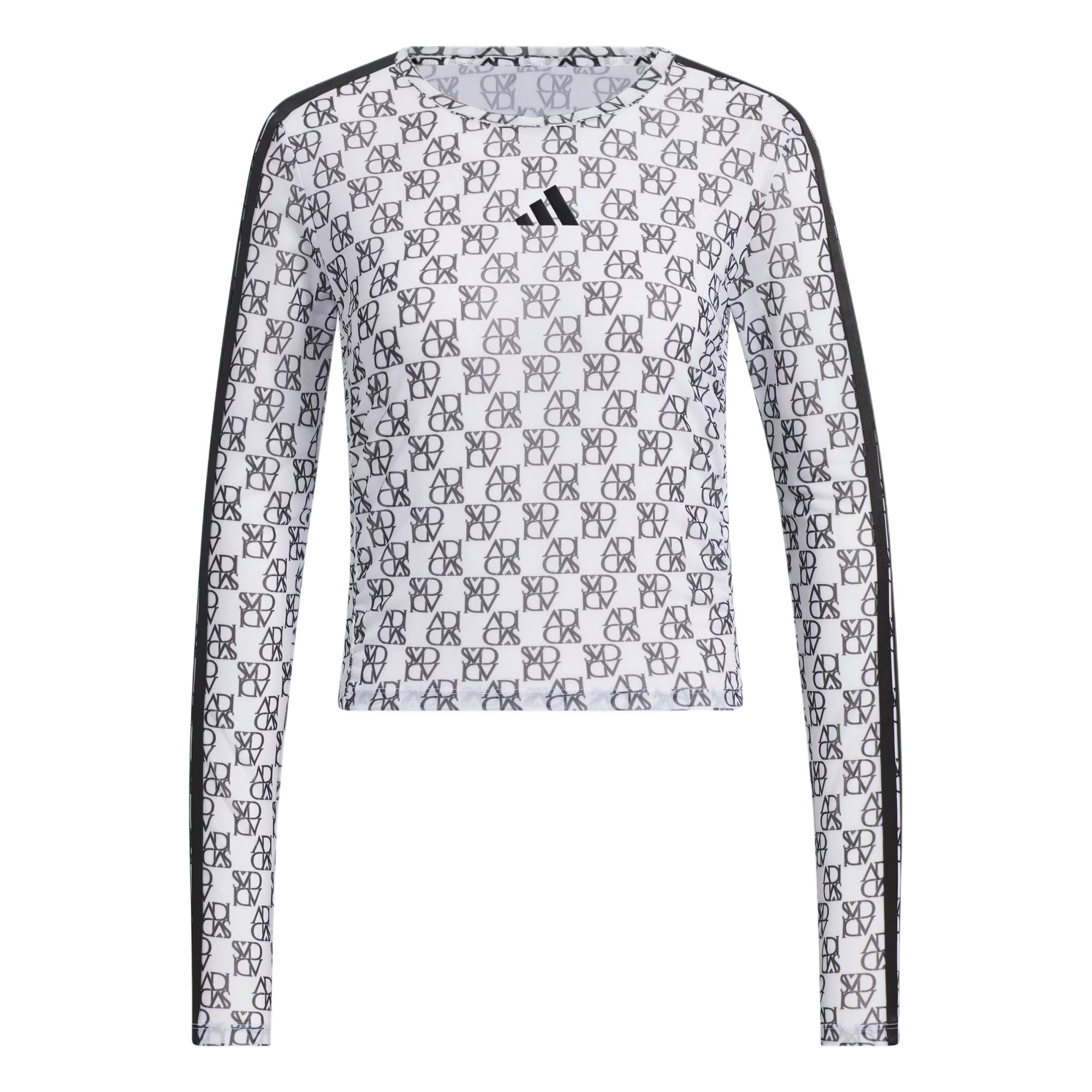 

Adidas Футболка для танцев Women's White/Black, Белый, Adidas Футболка для танцев Women's White/Black