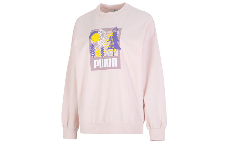 

Женская толстовка Puma, цвет Pink