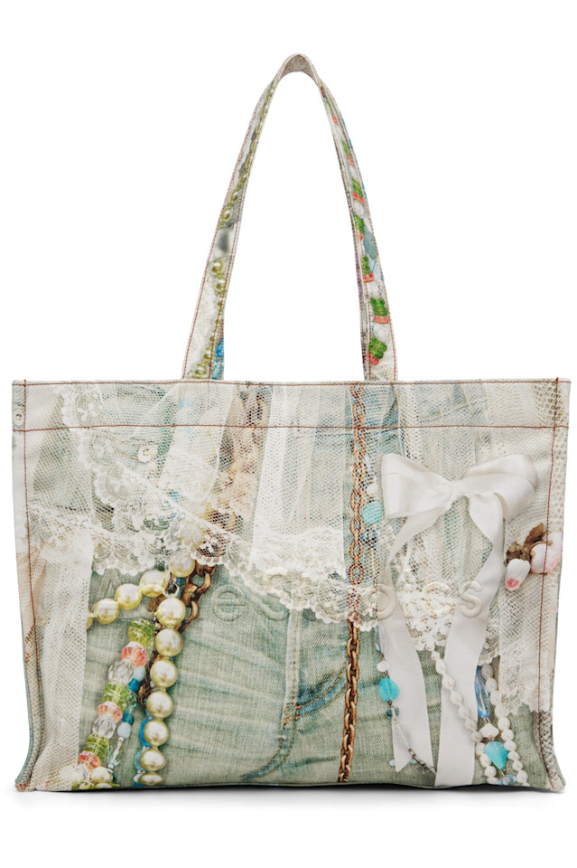 

Acne Studios Многоцветная сумка через плечо с логотипом