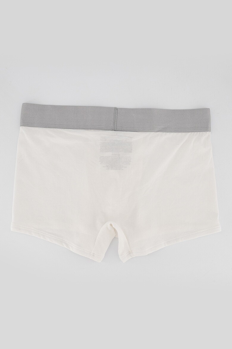 Комплект боксеров Calvin Klein Steel Cotton 3 шт., черный/белый/серый меланж — фото 3