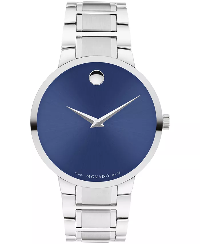 

Мужские часы Portfolio Swiss Quartz из нержавеющей стали, 40 мм Movado