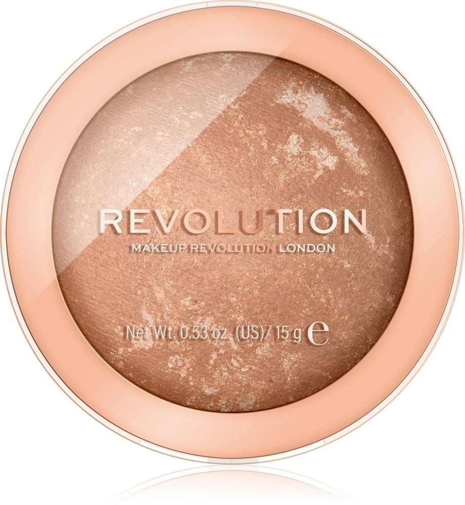 

Бронзирующая пудра Reloaded Makeup Revolution, atspalvis take a vacation 15 гр