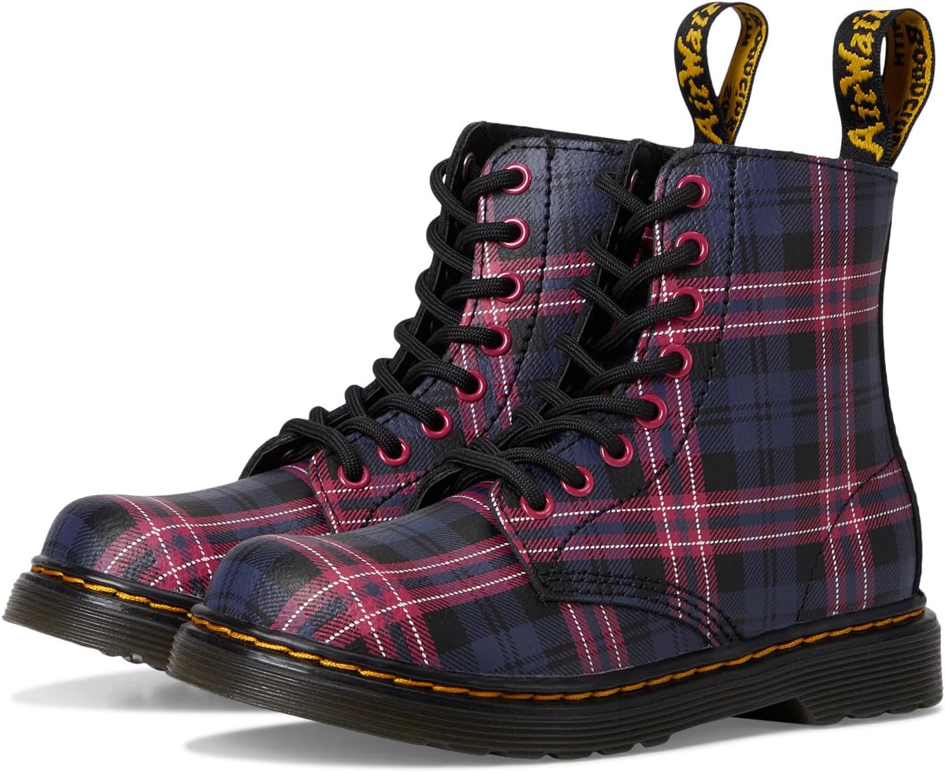 

Ботинки Dr. Martens Kid's Collection 1460 Pascal, Black/Multi