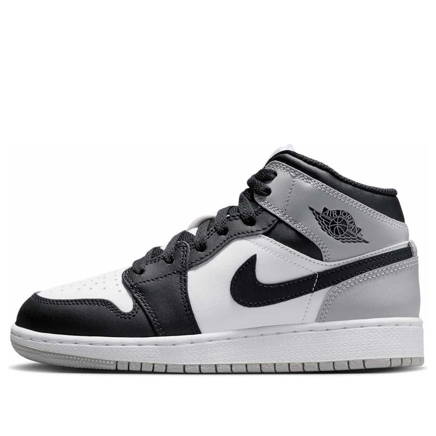 

Кроссовки (GS) Air Jordan 1 Mid 'Barons', серый