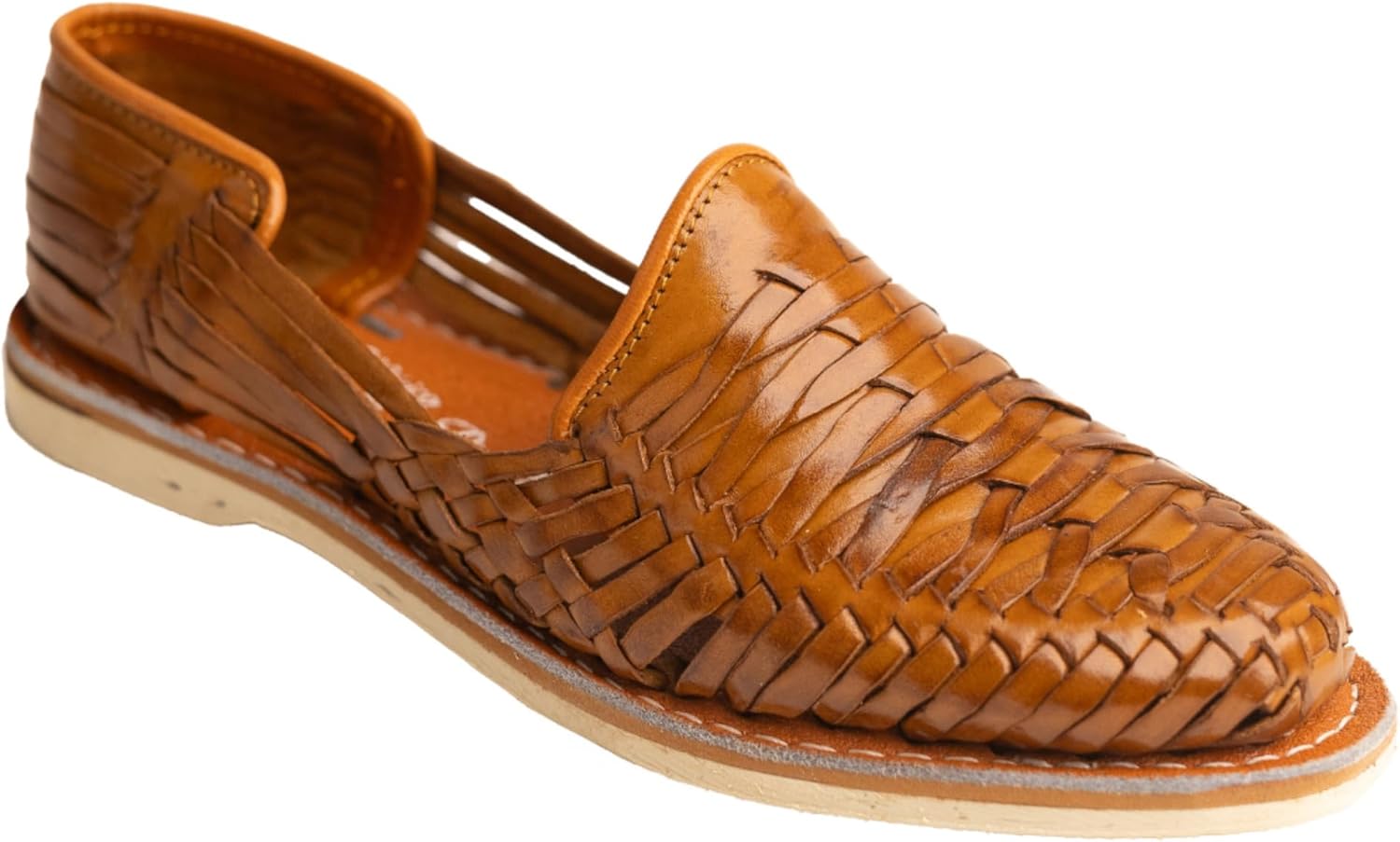 

Мужские кожаные туфли Mexico en la Piel, удобные лоферы без шнурков, коричневый