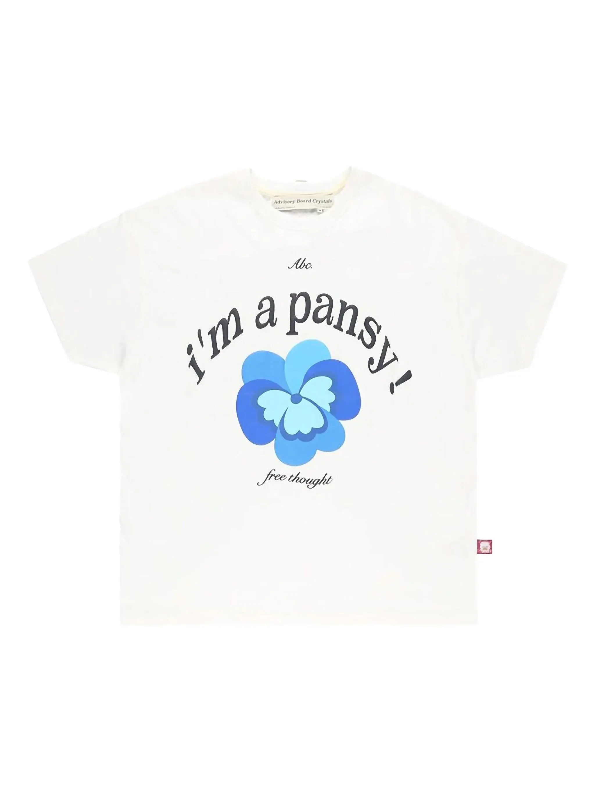 

Футболка Pansy Advisory Board Crystals, белый