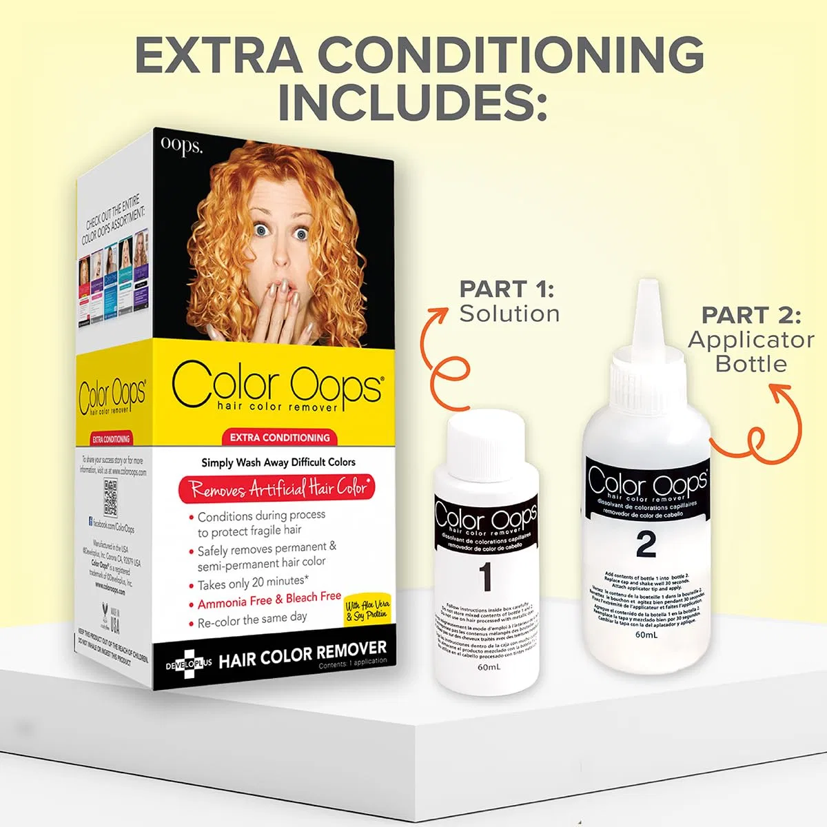 Средство для удаления краски с волос «Color Oops Regular Strength», 1 шт. Color Oops — фото 3