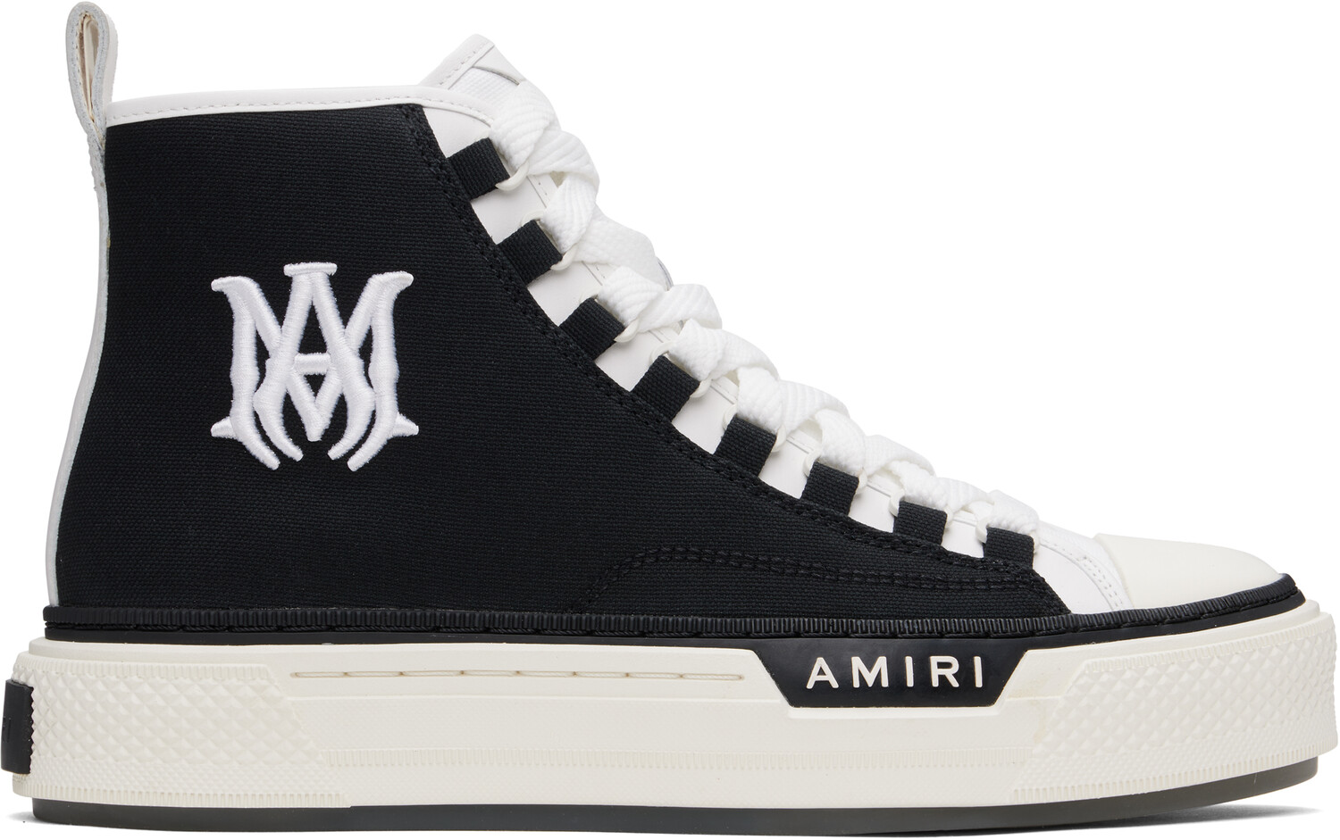 

Черные и белые высокие кеды MA Court AMIRI