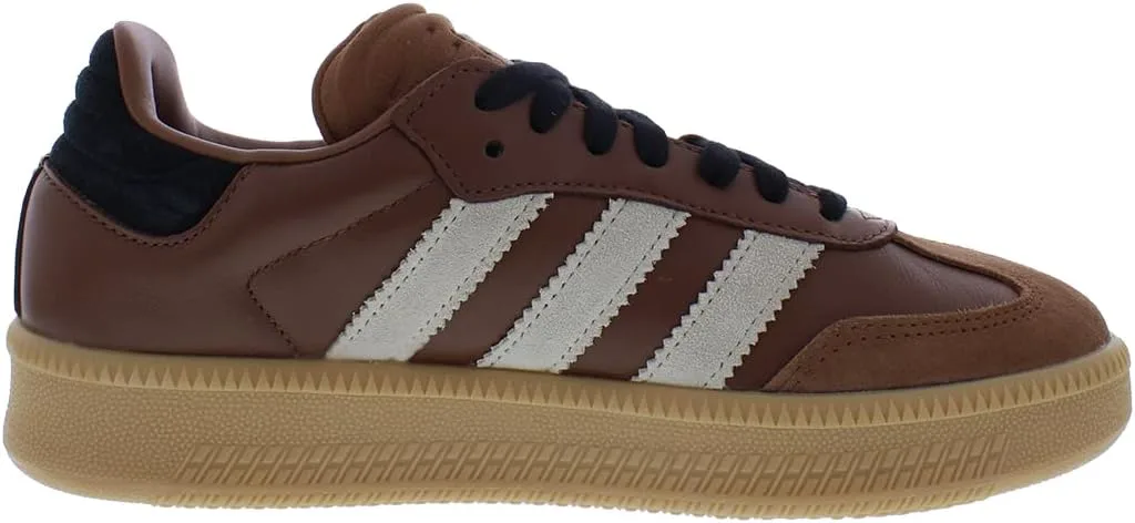 Мужские кроссовки Adidas Samba XLG для повседневной носки, коричневый/бежевый/черный — фото 2