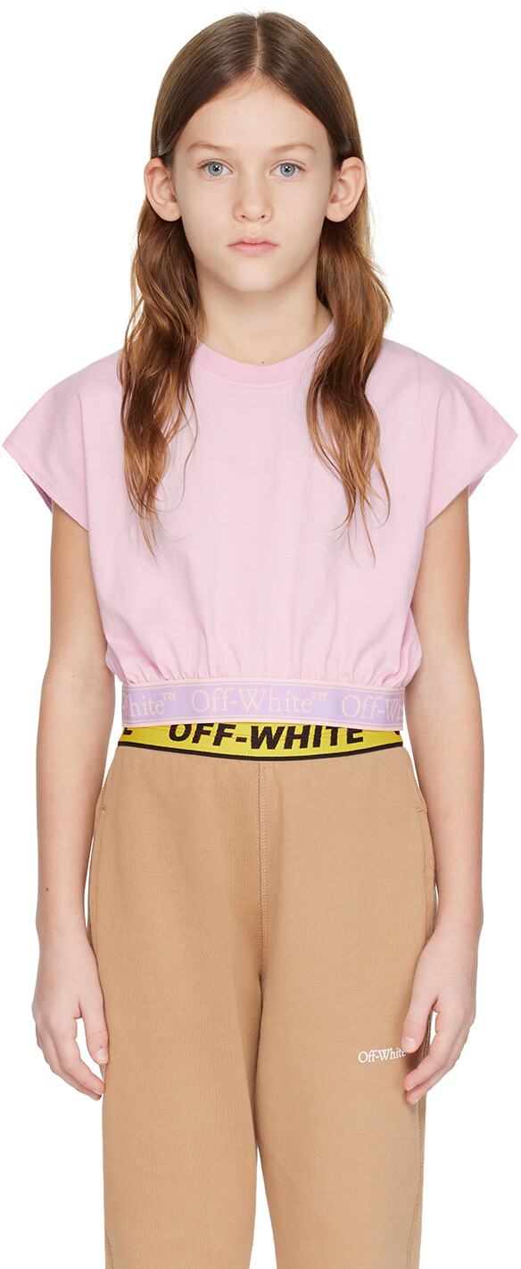

Детская фиолетовая футболка Bookish Band Off-White, Фиолетовый, Детская фиолетовая футболка Bookish Band Off-White