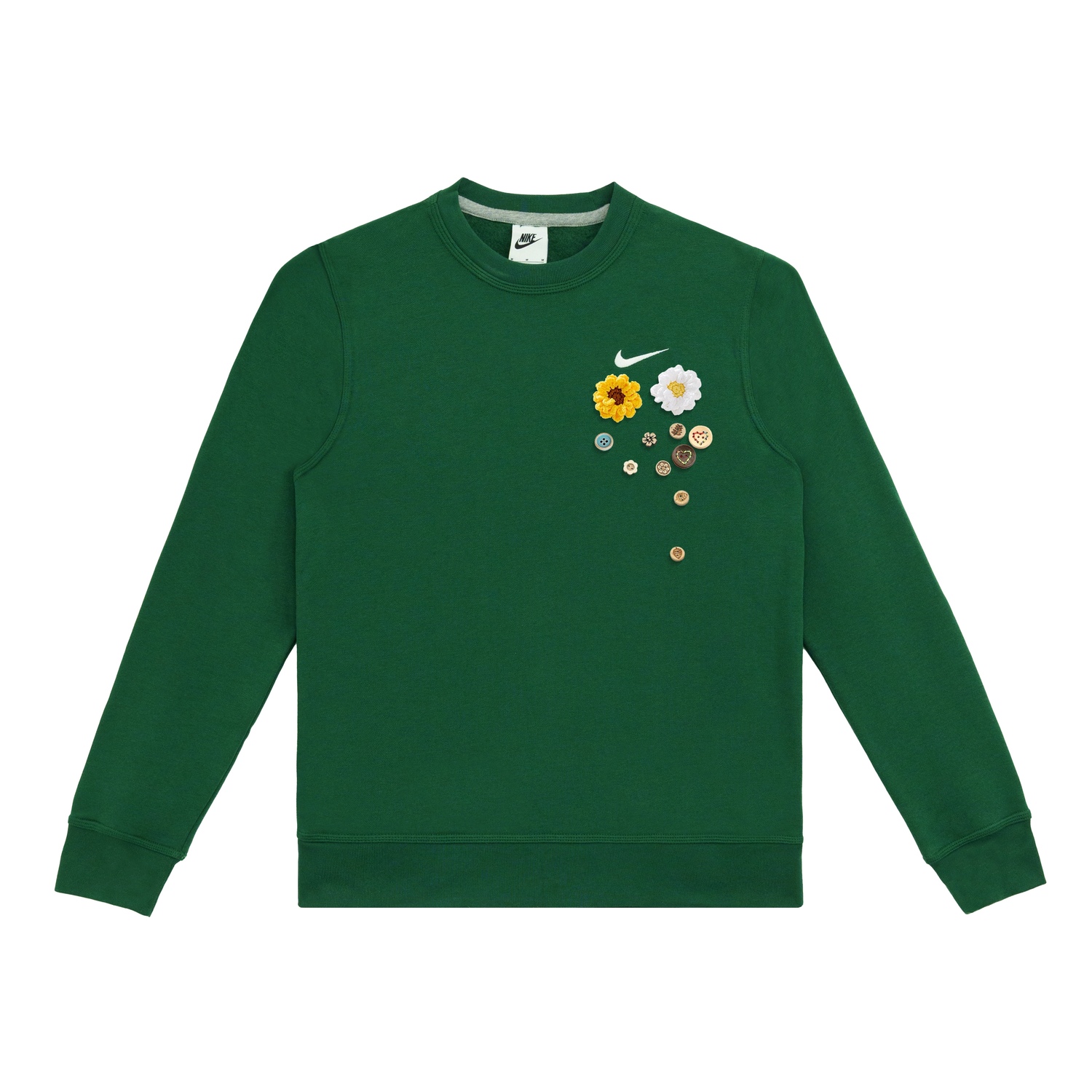 

Свитшот унисекс Nike, зеленый