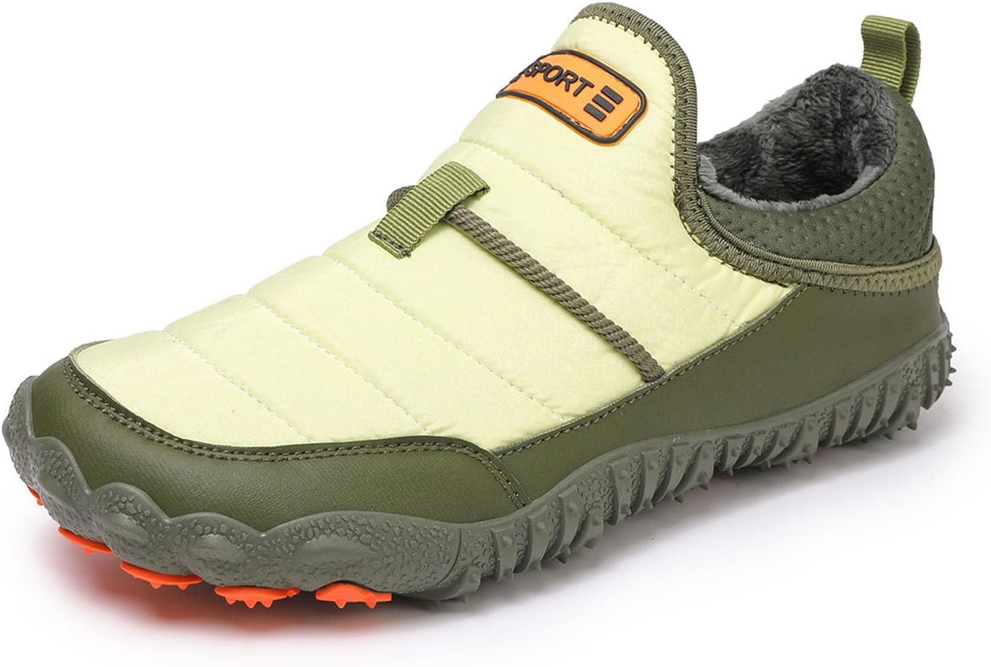 

Мужские и женские зимние сапоги без подошвы RUMPRA, водонепроницаемые, с теплой меховой подкладкой, минималистичные, с широкой носочной частью, кроссовки с нулевым перепадом, зеленый