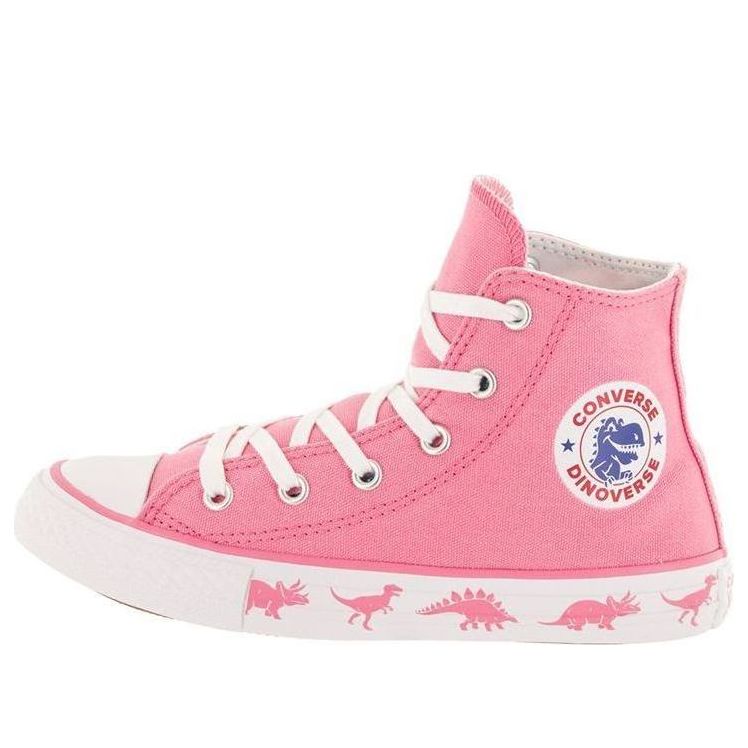 

Кеды Converse Chuck Taylor All Star Dinoverse High Top Toddler/Youth, розовый