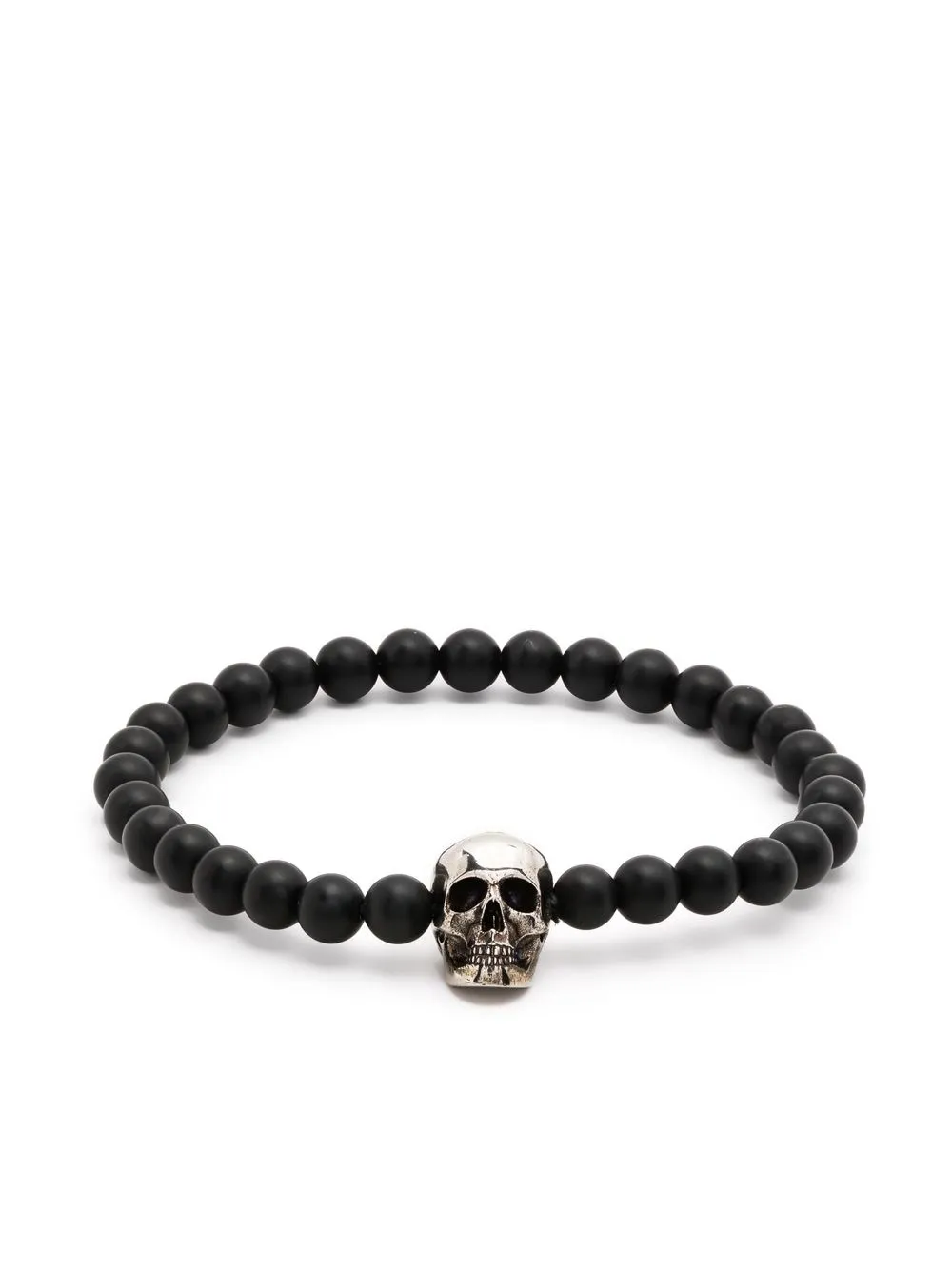 

Браслет с декором Skull Alexander McQueen, черный
