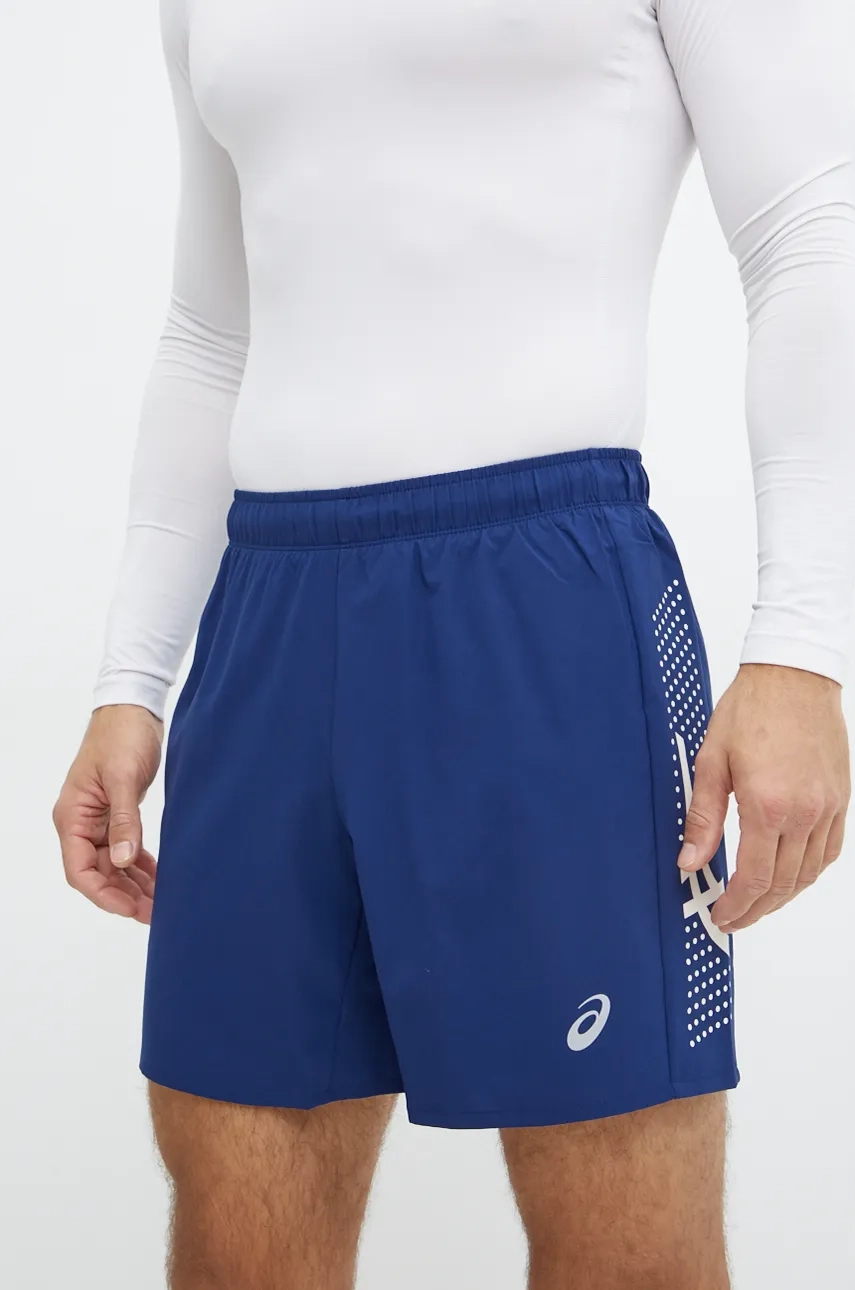 

Шорты для бега Icon Asics, темно-синий