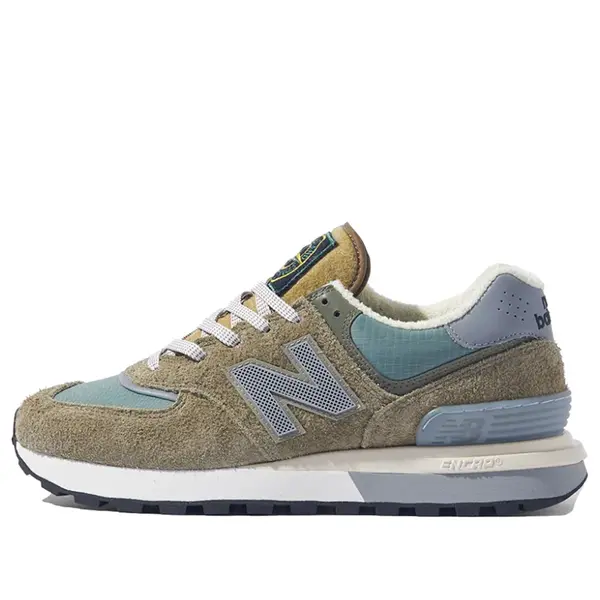 

Кроссовки x stone island 574 legacy New Balance, синий