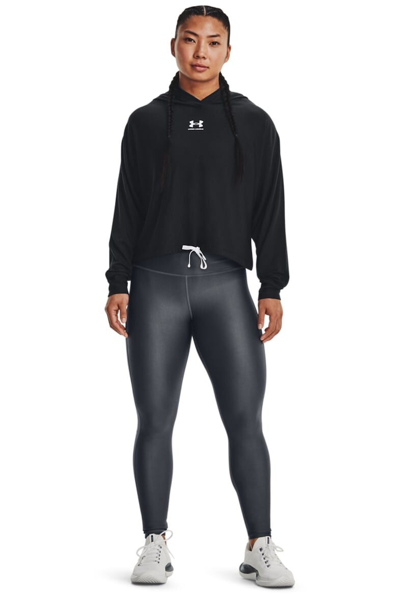 

Плюшевая толстовка для спортзала Rival Under Armour, черный