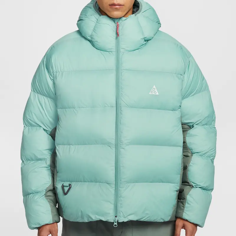 Куртка-пуховик ACG 'Lunar Lake' PrimaLoft мужская Nike, серый/зеленый/белый — фото 4