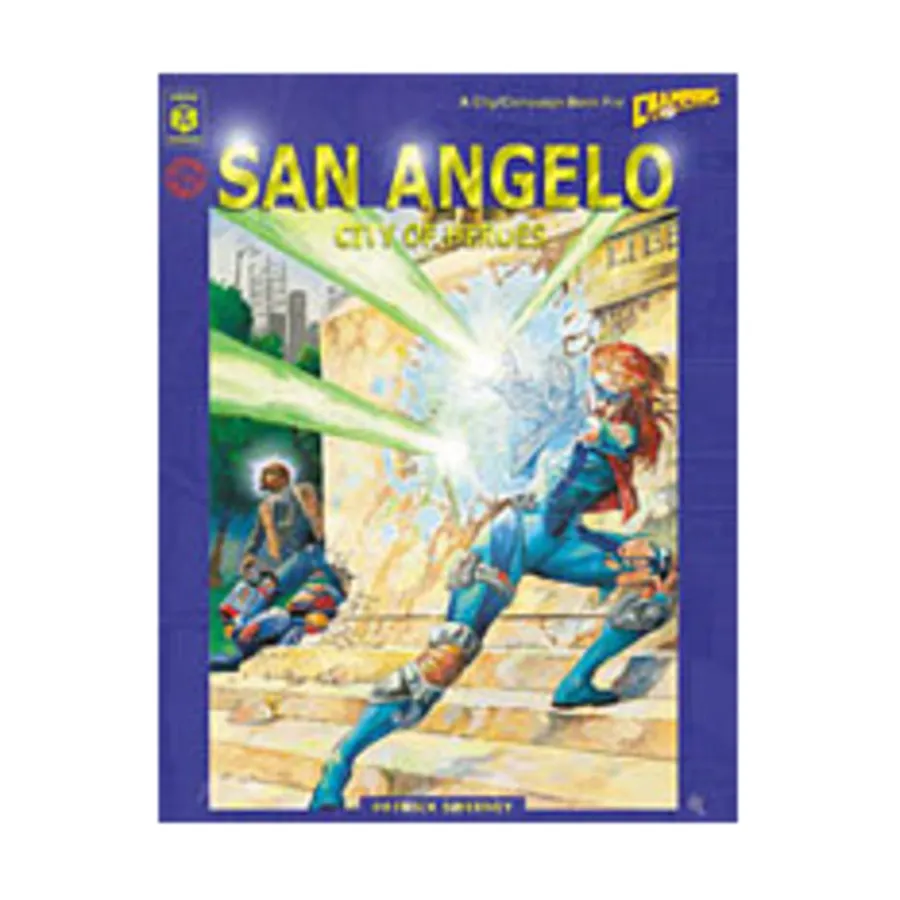 

San Angelo - City of Heroes (1st Edition), San Angelo - City of Heroes, мягкая обложка