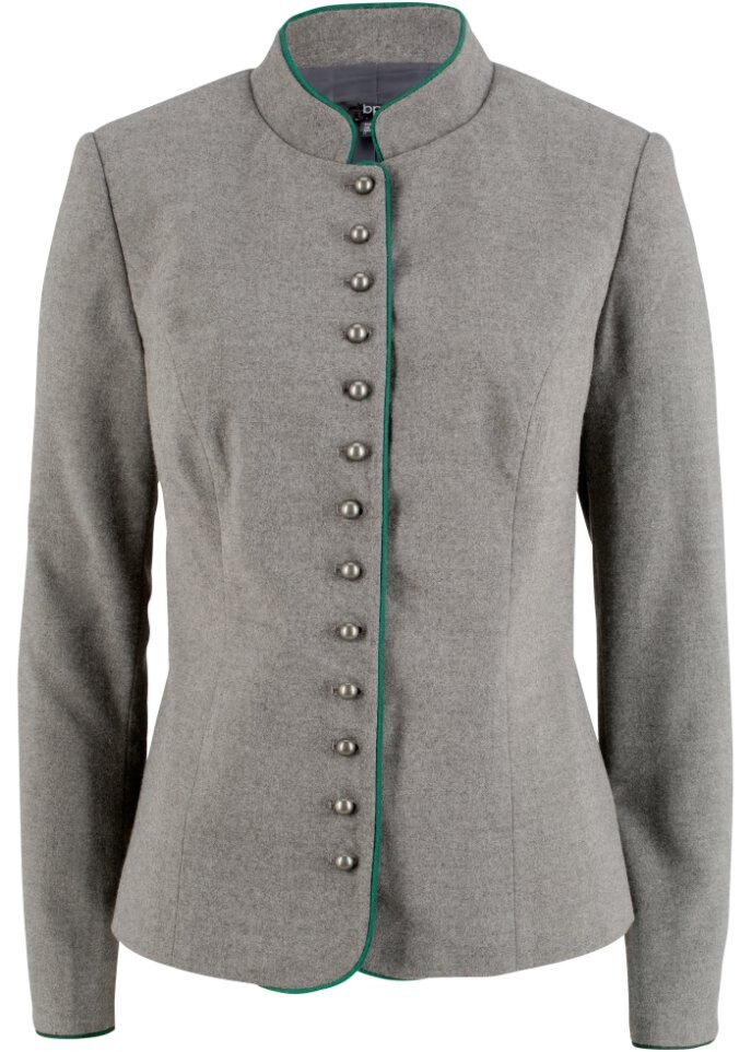 

Куртка в стиле лоден Bpc Bonprix Collection, серый