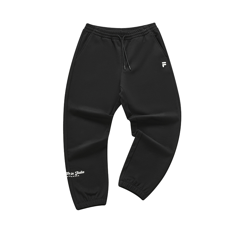 

FILA FUSION UNIFORM вязаные спортивные штаны женские Jet Black