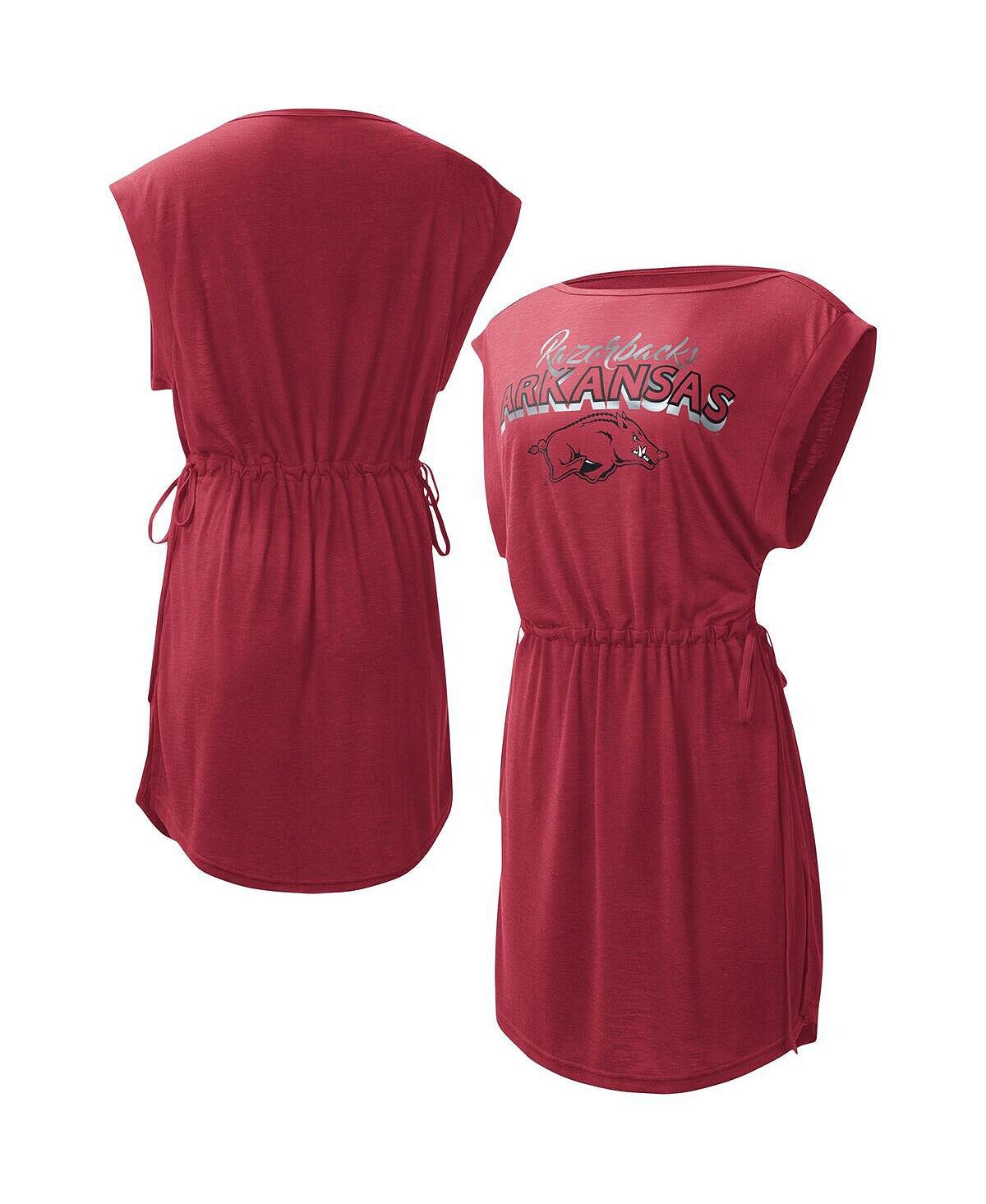 

Женский купальник-платье Cardinal Arkansas Razorbacks GOAT G-III 4Her by Carl Banks