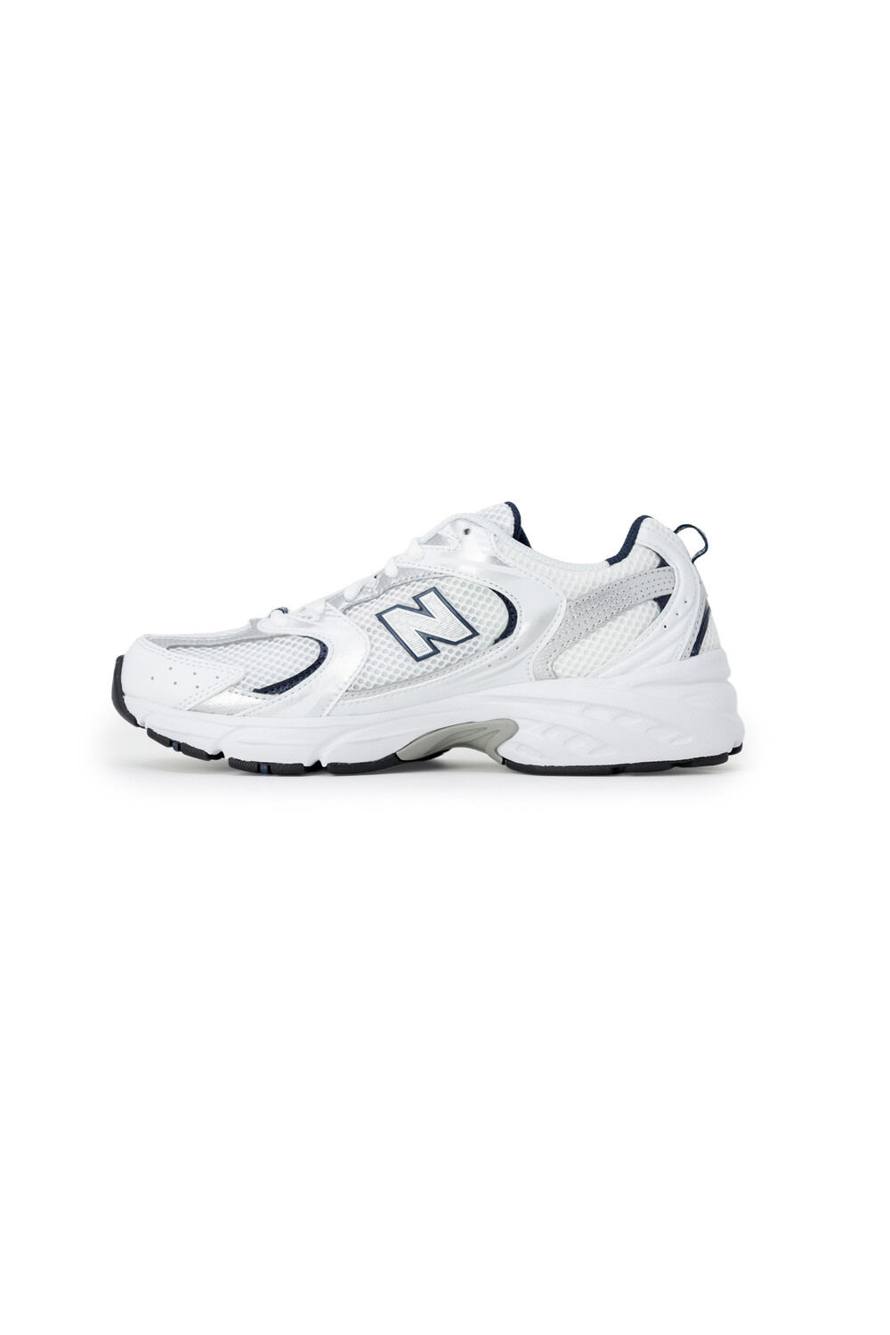 Кроссовки женские New Balance 530 комбинированные, бело-синий — фото 2