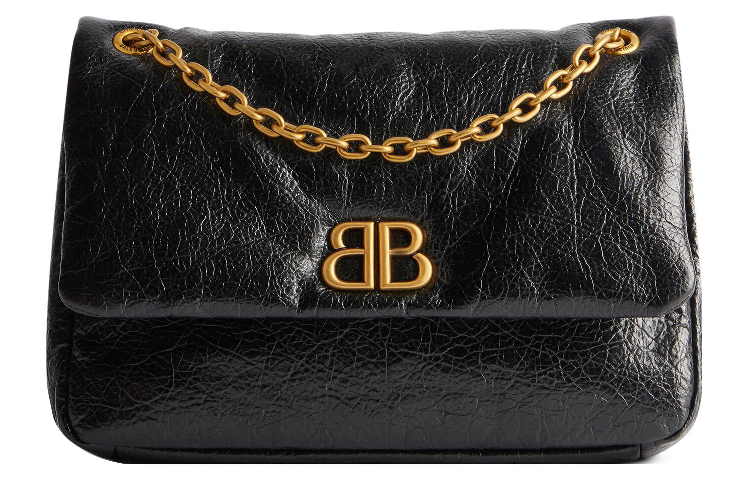 

Balenciaga Сумка через плечо из мелкозернистой коровьей кожи, мини, женская, черная