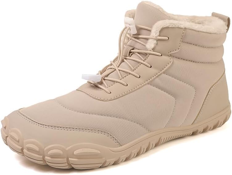 

Снежные ботинки для мужчин и женщин, зимние походные обувь для ходьбы, теплые водонепроницаемые ботинки с нулевым перепадом, с легким надеванием, с широкой носочной частью, минималистичная обувь для походов и прогулок на открытом воздухе Chxlqqx...