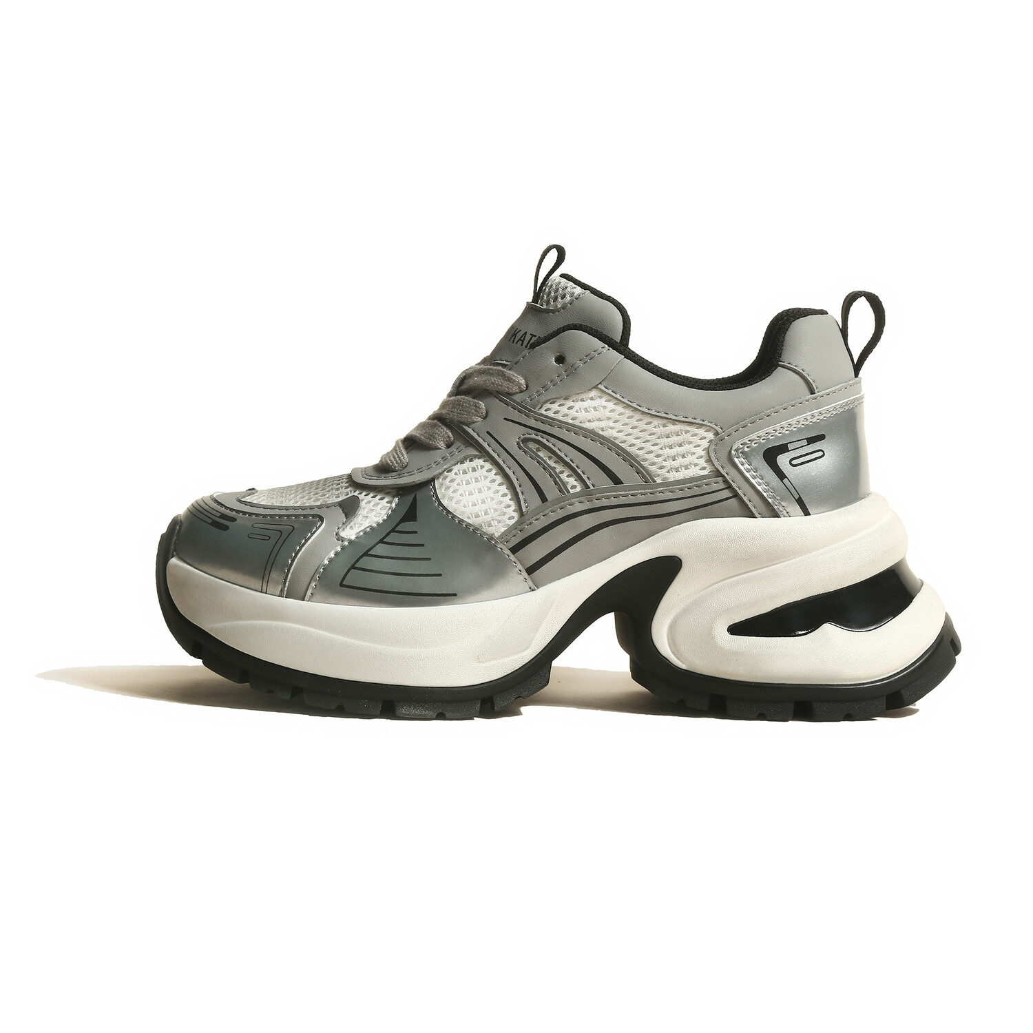 

Кроссовки CHENTER KATER Chunky Sneakers Women's Low-top, черный