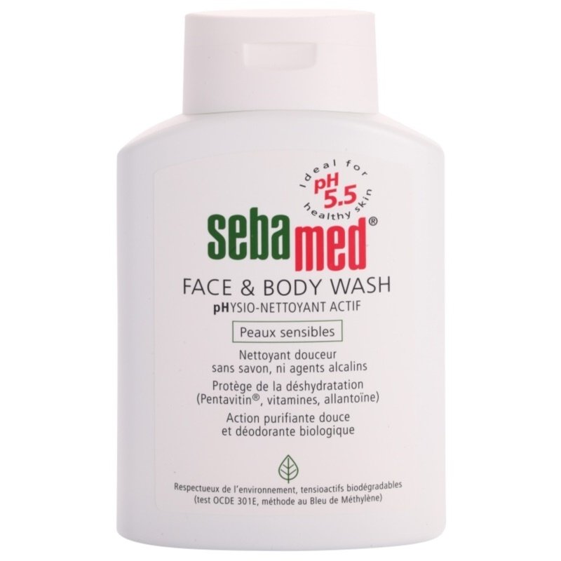 

Sebamed Wash деликатная очищающая эмульсия для лица и тела для чувствительной кожи 200 мл