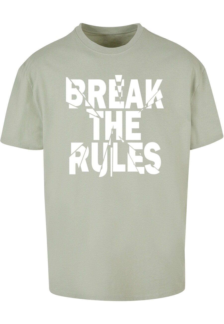 

Футболка Merchcode BREAK THE RULES 2, цвет Pastel Green