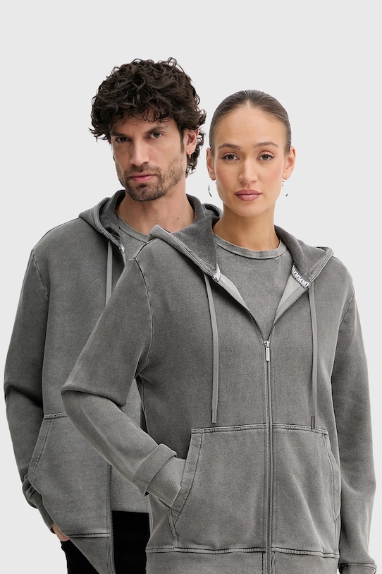 

Хлопковая толстовка Michael Michael Kors, серый
