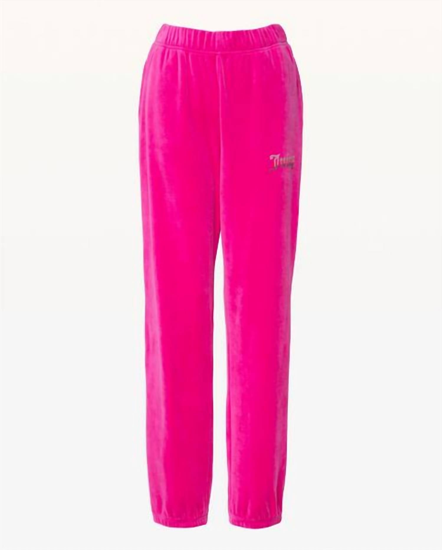 

Спортивные брюки Ombre Stud Джоггеры в малиново-розовом цвете Juicy Couture