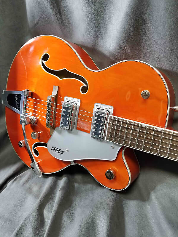 

Электрогитара Gretsch G5420T Electromatic Hollow Body Single Cutaway with Bigsby Orange Stain