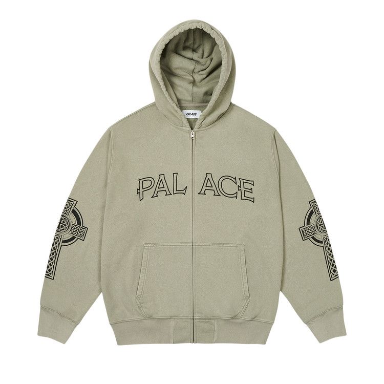 

Толстовка Palace Celtic Zip Hood, The Deep Green