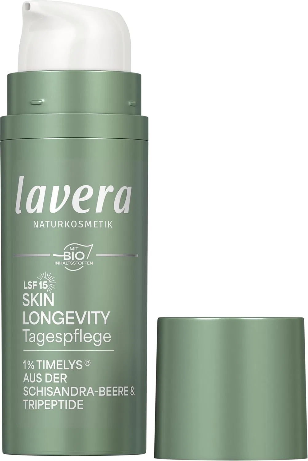 Крем для лица SPF15 LAVERA Дневной Skin Longevity с для увлажнения и антивозрастного ухода — фото 2