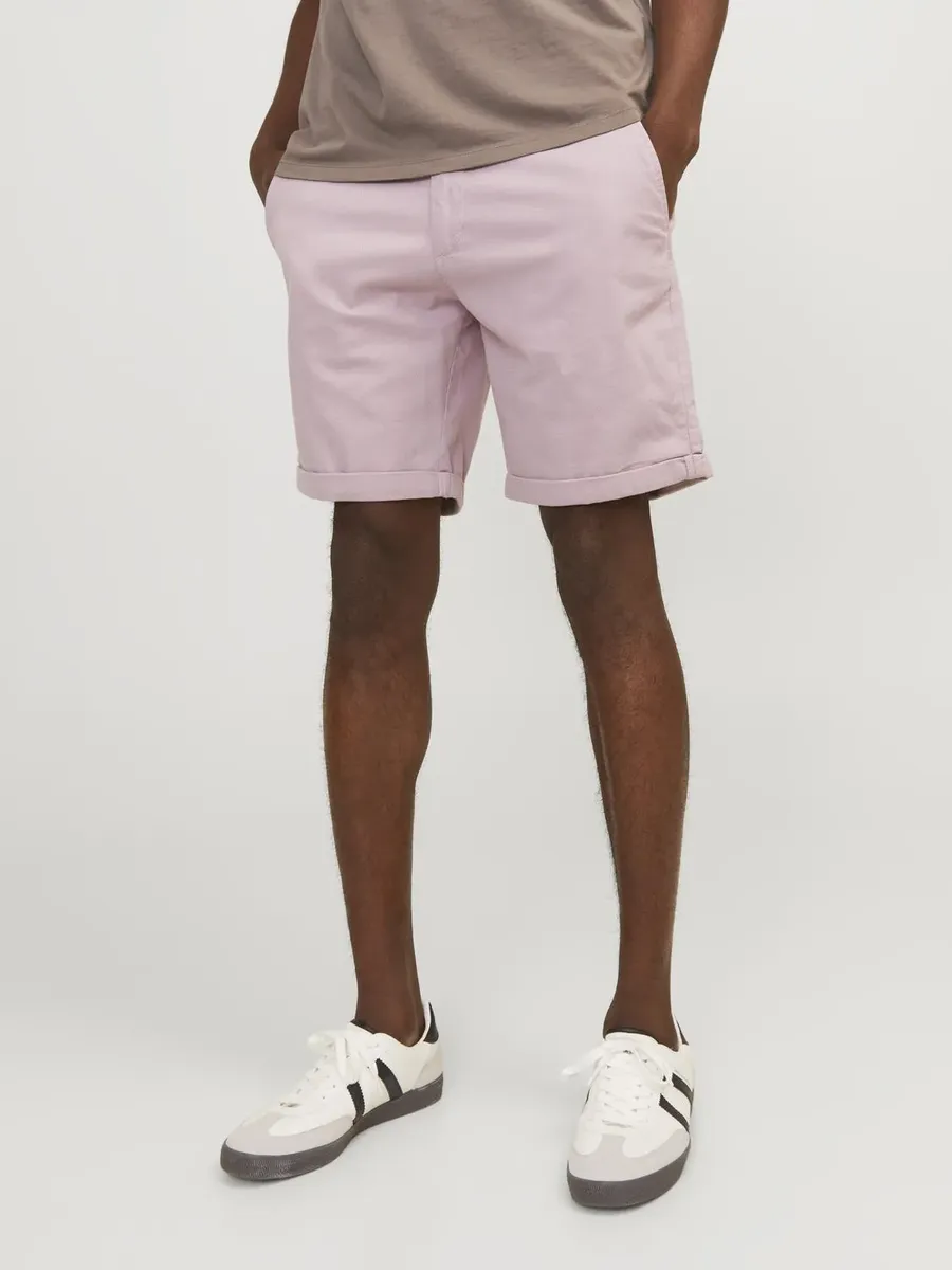 

Шорты-чиносы Jack & Jones "JPSTFURY JJSHORTS ANA SN", цвет Mesa Rose