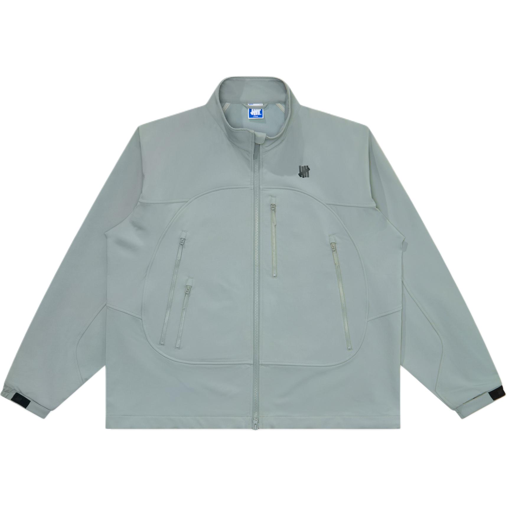 

Куртка унисекс, с отворотом, средней жесткости, из мягкого хлопка Undefeated, серый